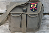 CDF canvas shoulder bag